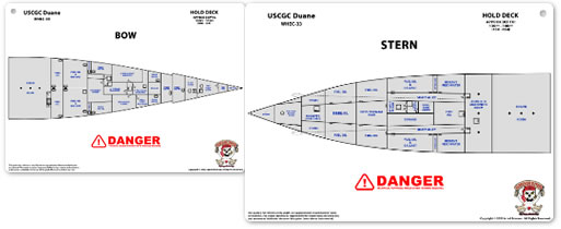 USCGC Duane Hold Deck