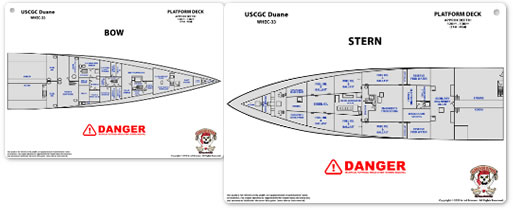 USCGC Duane Platform Deck